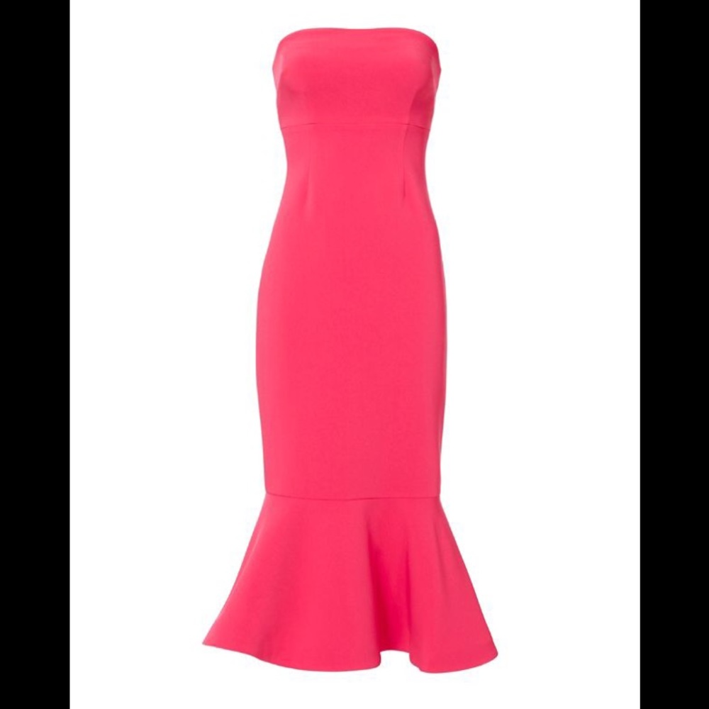 Cinq a Sept Luna strapless tulip dress - Picture 4 of 8